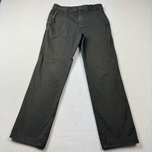 Everlane Men's Slim Fit Chino Pants Green 28x27 Stretch‎ Tapered Casual Work